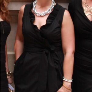 Diane Von Furstenberg Classic Black Wrap Dress